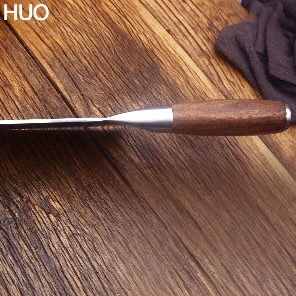 Китайский кухонный нож 4Cr13 Высокоуглеродистый мясника прочный шеф для нарезки