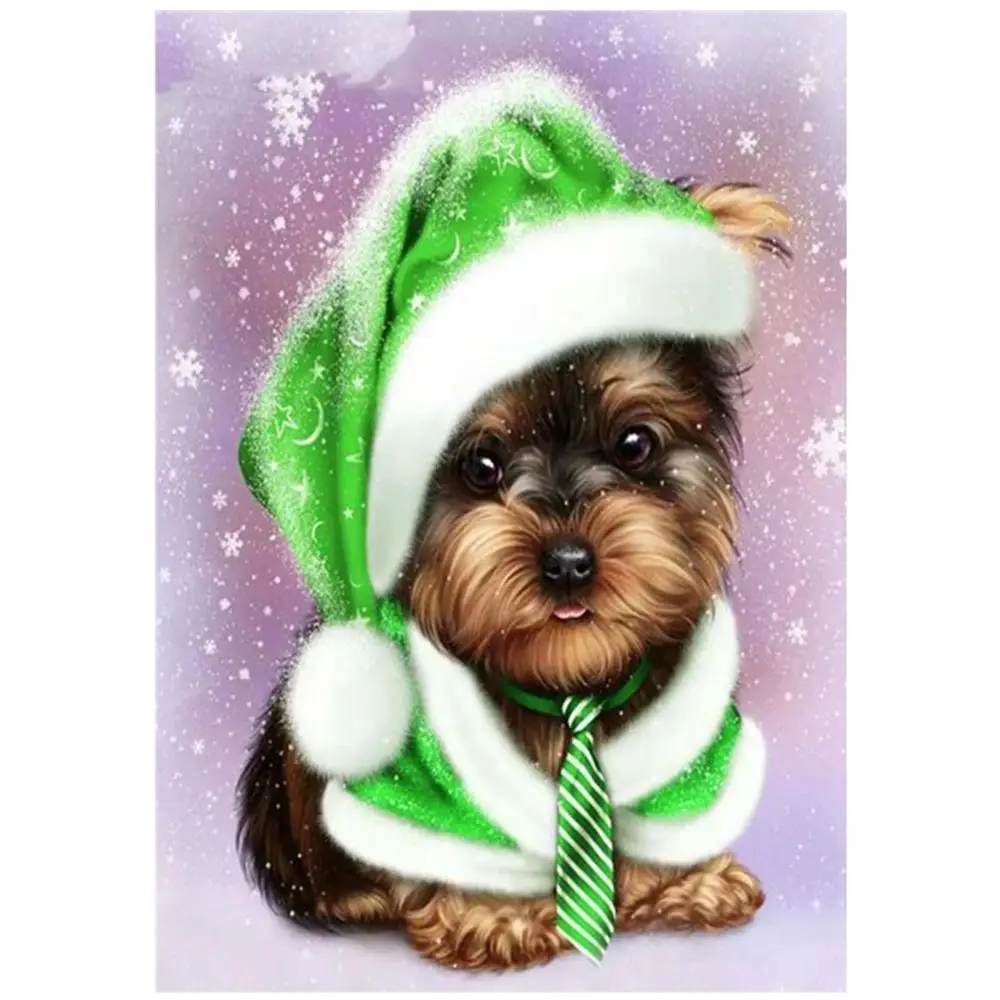 5d diamond painting full new animal embroidery pet puppy decoration home | Diamond Painting Cross Stitch