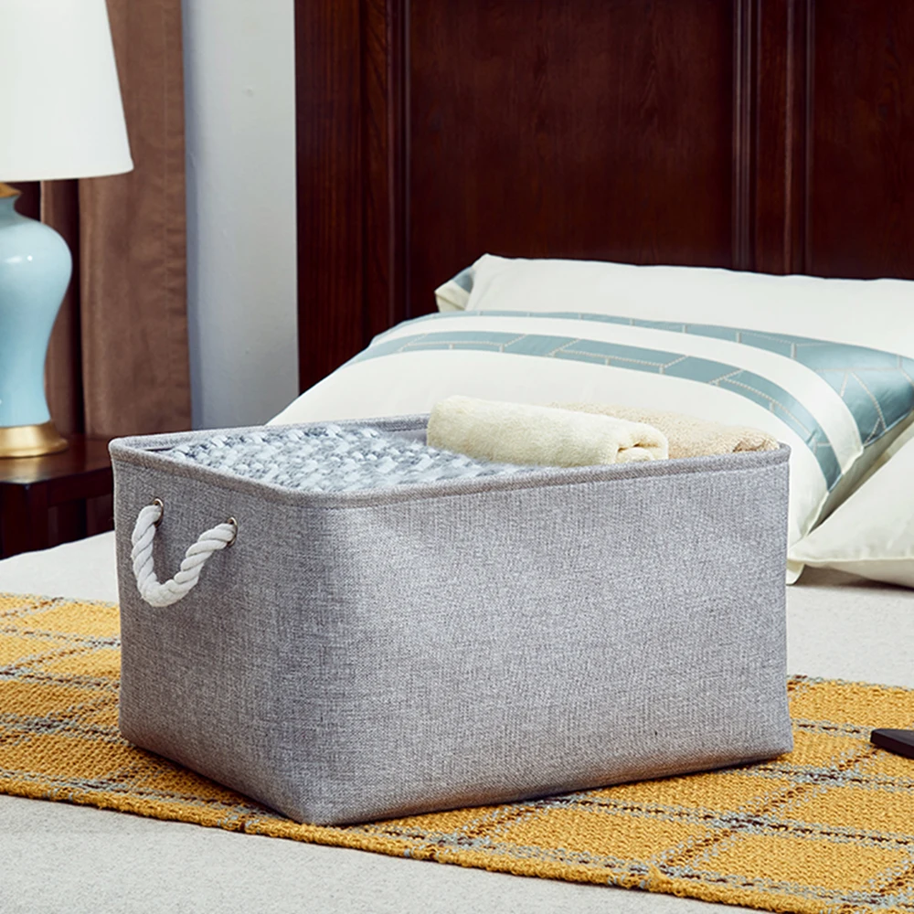 Складная одежда детское нижнее белье игрушка для белья куб холст коробка