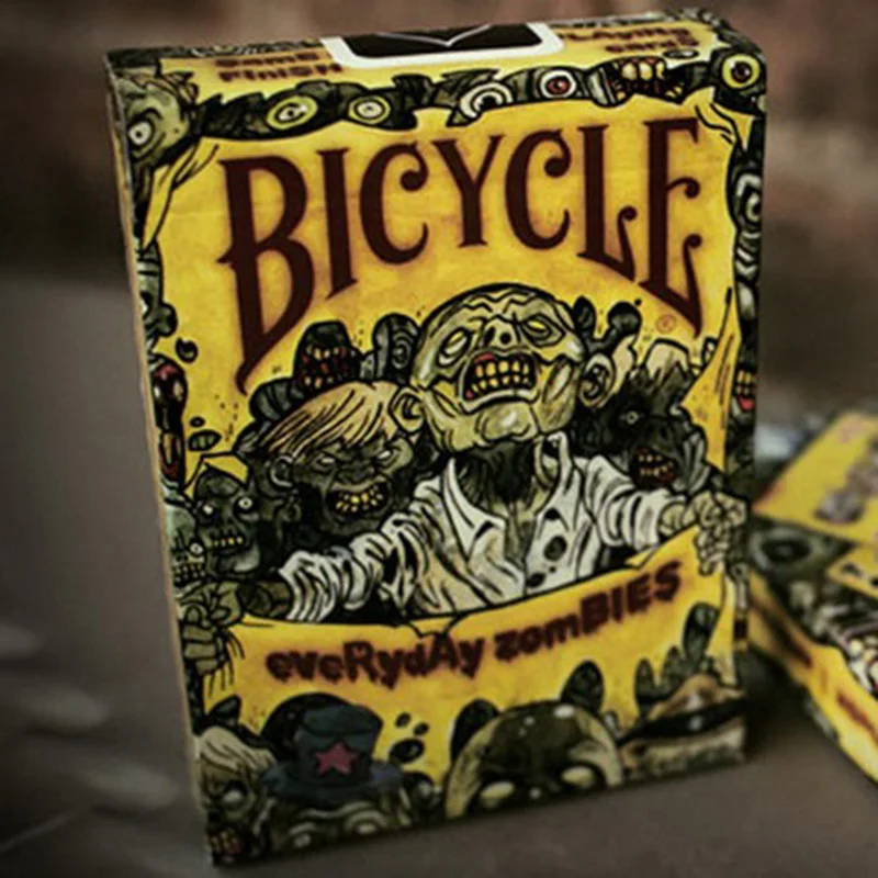 1 шт. повседневные игральные карты зомби 88*63 мм бумажные волшебная покерная карта