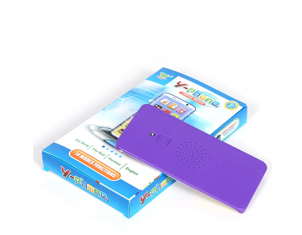 Детский английский телефон обучающая машина 14 режимов Многофункциональный