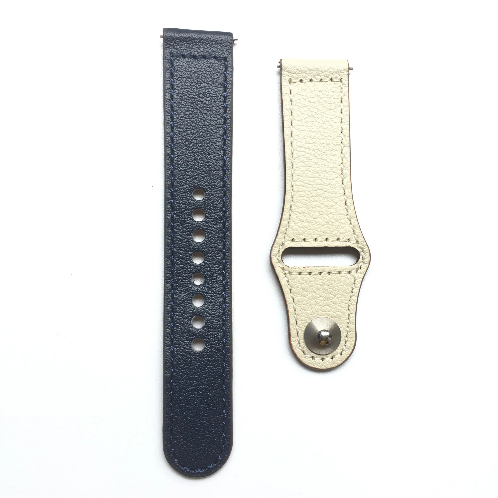 20 мм 22 мм Huami Amazfit ремешок Bip для samsung gear S2/S3 Classic Frontier Galaxy Active 42/46 мм huawei Watch GT 2 Ticwatch Band - Цвет ремешка: bluewhite