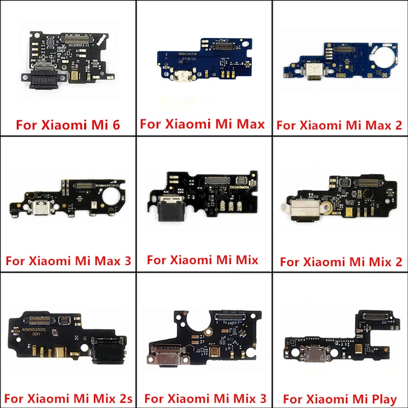 USB зарядка для Xiaomi Mi 6 Mix Max 2 3 2s разъем порта док-станция ремонта ленты гибкий