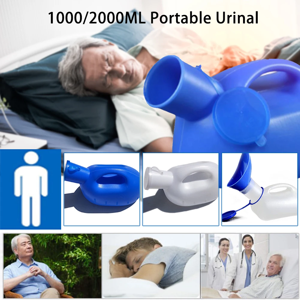 Пластиковые писсуары унисекс бутылочки для недержания мочи подходят пожилых