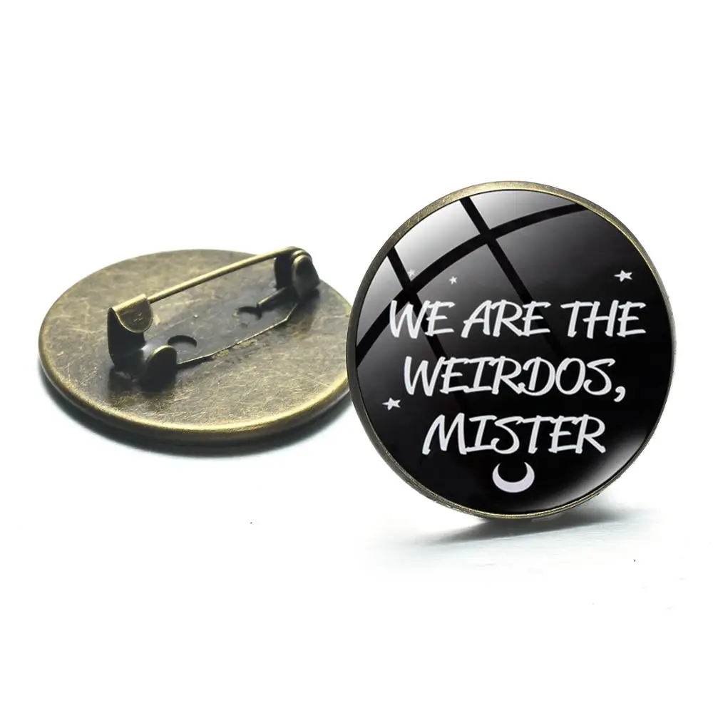 Cool Dark Witch Pentagram Brooch Ouija Board Weirdos Mister Hamsa Hand Cat Brooches Bag Denim Shirt Badges Halloween Gift | Украшения и