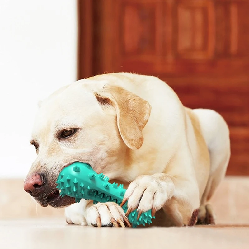 

Прочная жевательная игрушка, зубная щетка с молярной палочкой, агрессивная жевательная игрушка для домашних животных, подходит для собак с...