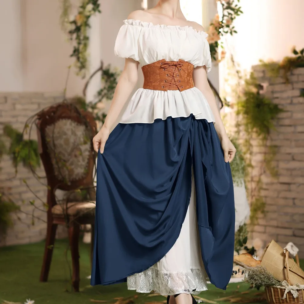 Юбка Женская Расклешенная трапециевидная с поясом на резинке - купить по