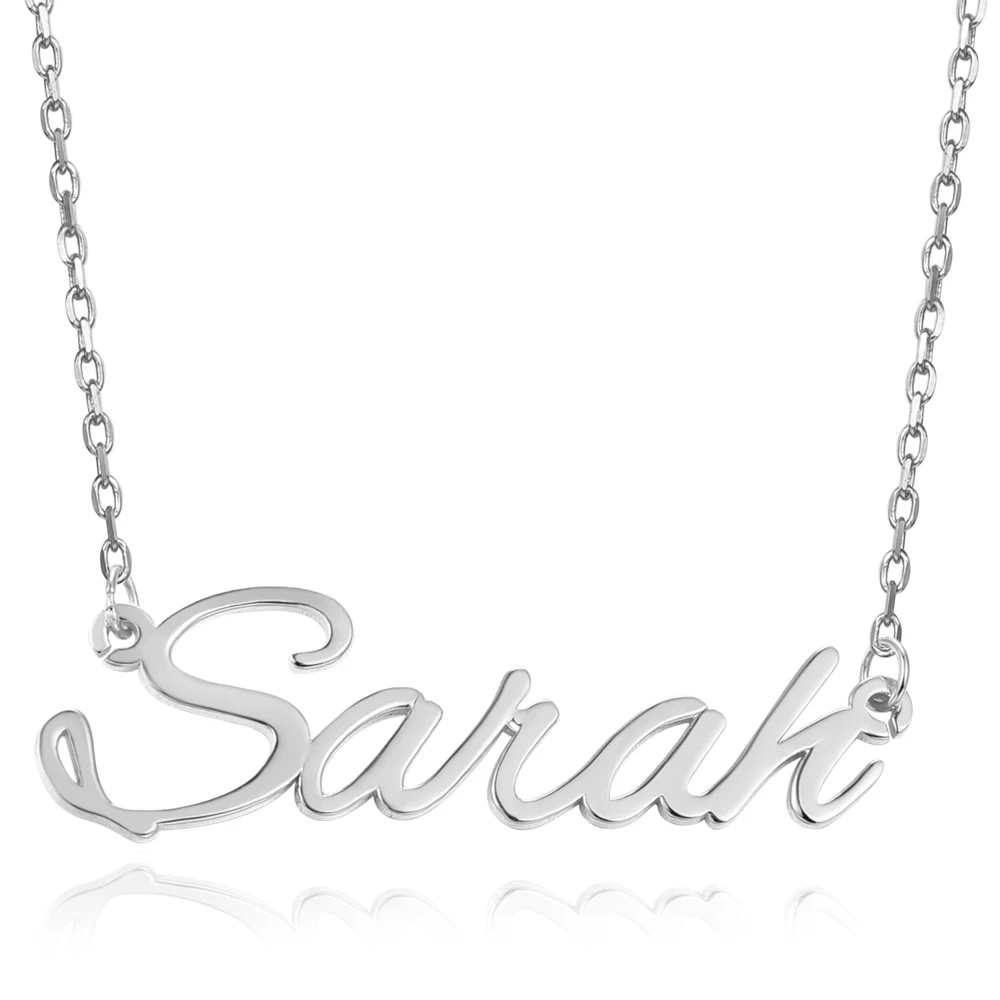 

Индивидуальные ювелирные изделия, подарки, ожерелье из нержавеющей стали, женское ожерелье, Индивидуальные ювелирные изделия в английском ...