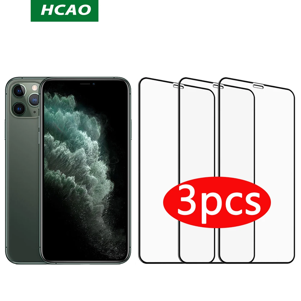 Защитное закаленное стекло для iPhone 11Pro защита экрана XS max XR 12 на iphone 11