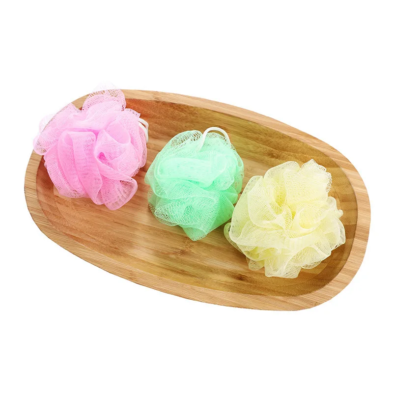 1 шт. аксессуары для ванной комнаты шарики душа нейлоновые портативный мочалка и