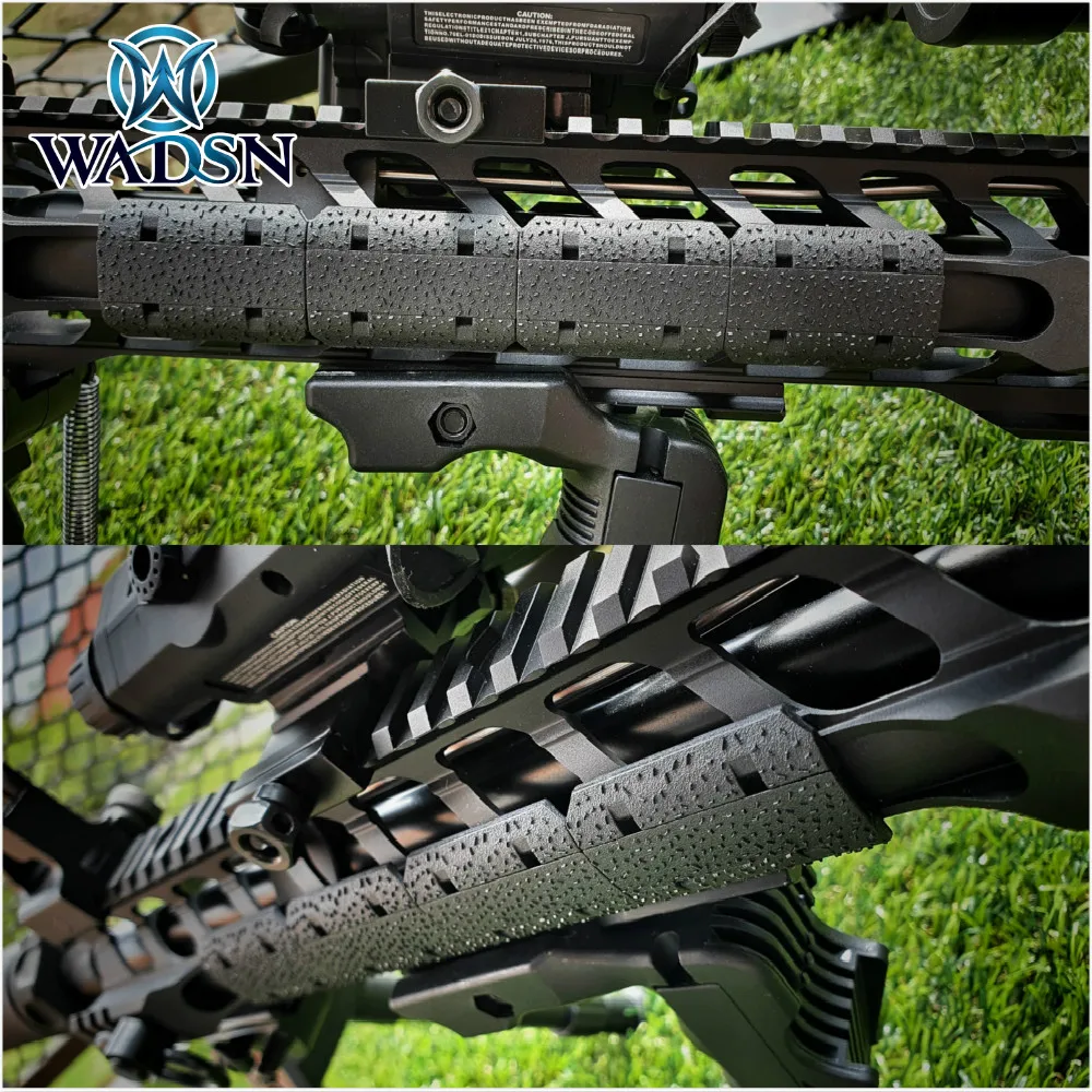 WADSN 12PCS Tactical Mlok Type2 Rail Cover eMag Pul Type for M-lok SLOT System Panel Outdoor Hunting Wargame Accessory | Спорт и