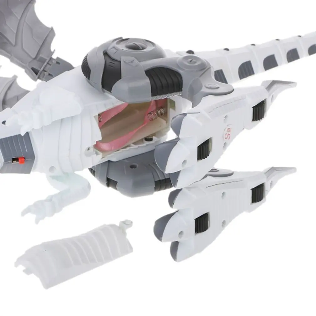 Электрический спрей динозавр игрушка звук и светильник огнедышащий