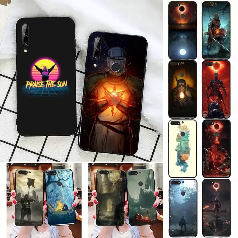 

FHNBLJ Praise the Sun Dark Souls Phone Case For Huawei Honor 7A 7C 8 8x 9 10 20lite Fundas Coque for Honor 10i 20i Capa
