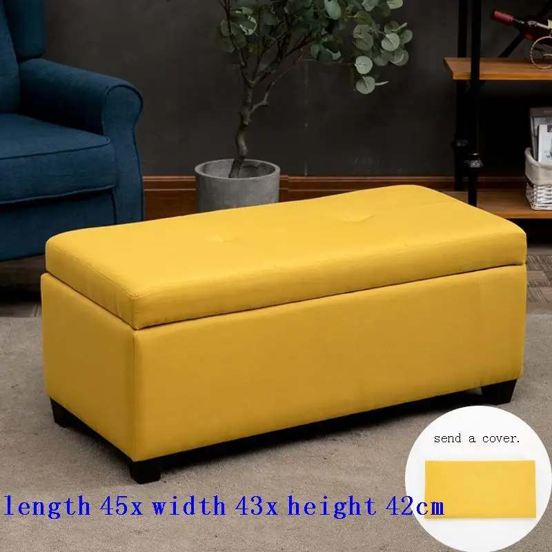 

De Aluminio Footstool Store Ladder Escalera Plegable Puf Asiento Pouf Kids Furniture Change Shoes Taburete Storage Chair