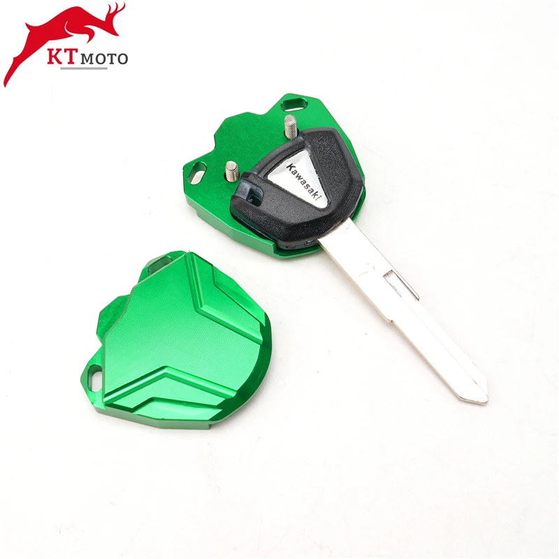 2020 NEW Motorcycle CNC Aluminum Key Case Cover Shell For Kawasaki ZX-6R Ninja ZX6R 636 2008-2020 2019 key protective case | Автомобили и
