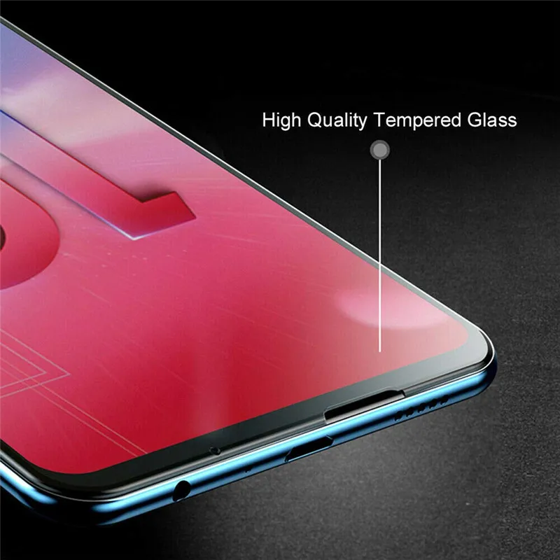Tempered Full Glue Glass for Honor 10 Lite Protective on Huawei Honer 10i 20i 10lite P Smart 2019 Screen Protector | Мобильные