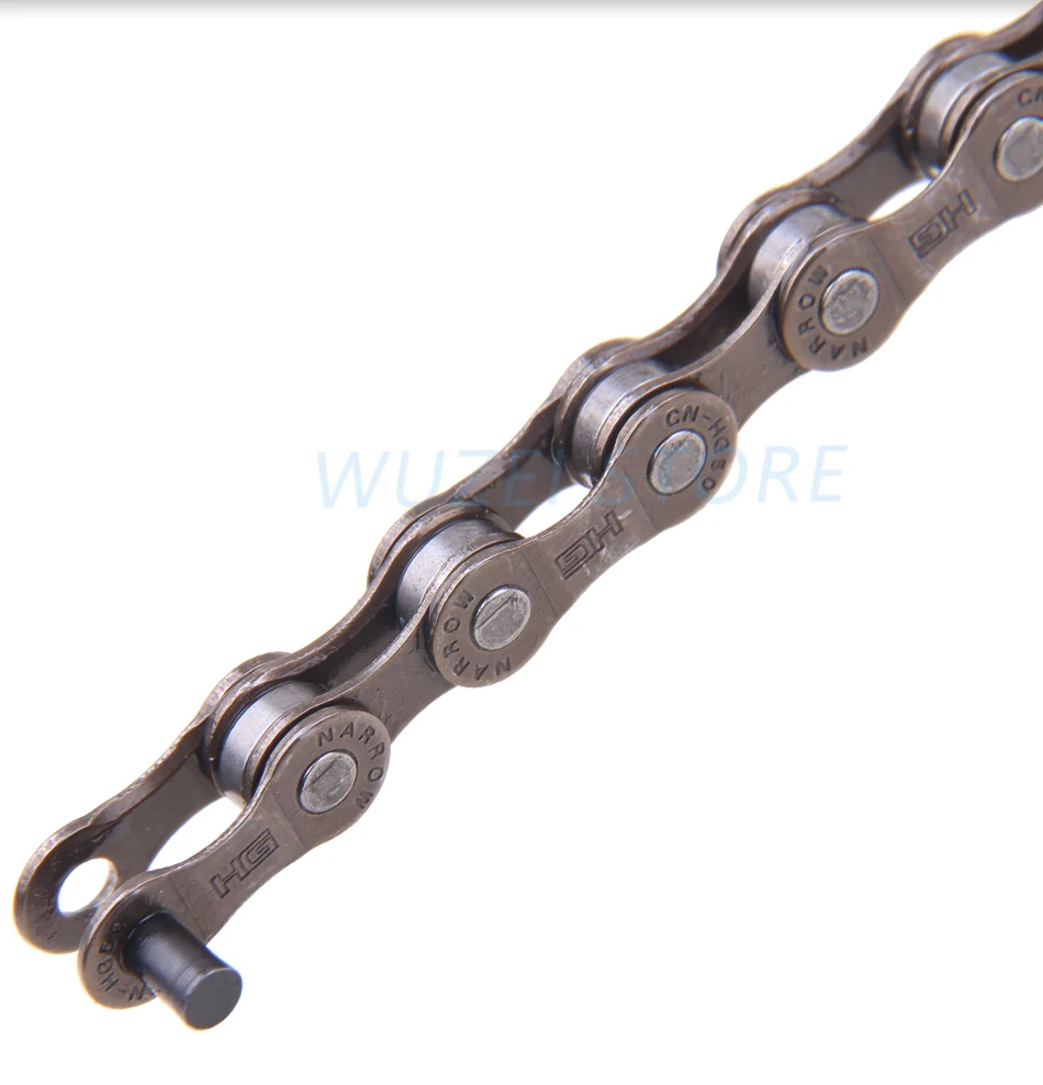 8S HG50 Bicycle Chain 6/7/8 Speed Moving Chain 112L Road/ MTB Mountain Bicycle Bike Accessories HG40 Boxed chain 116L