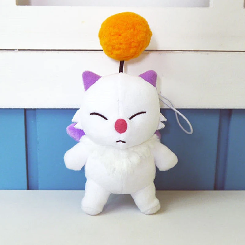 12 см аниме Final Fantasy FF15 Moogle Mogli плюшевые куклы мультфильм косплей Плюшевые игрушки Мягкая кукла Коллекция подарков для девочек детский подарок