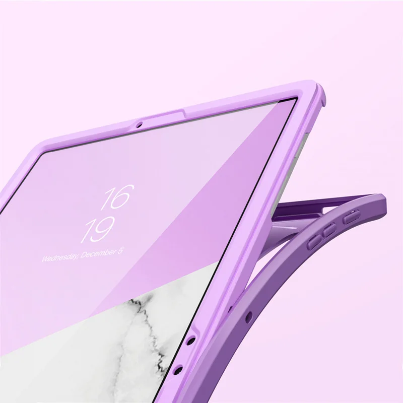 i blason for samsung galaxy tab s7 fe case 12 4 2021 release cosmo full body trifold with built in screen protector smart cover free global shipping