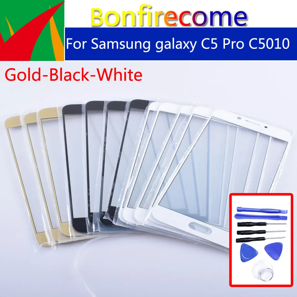5 2 дюйма для Galaxy C5 Pro C5010 сенсорный экран передняя стеклянная панель внешнее