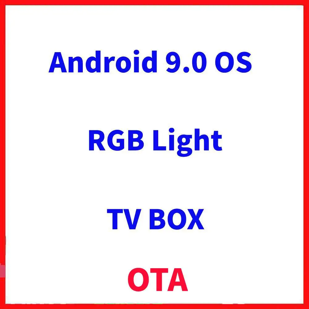 RGB светильник Android 9,0 ТВ приставка Amlogic S905X3 A95X F3 Air Max 4 Гб ОЗУ 64 Гб ПЗУ A95X F3 ТВ приставка Smart 8K медиаплеер двойной Wifi 1G8G