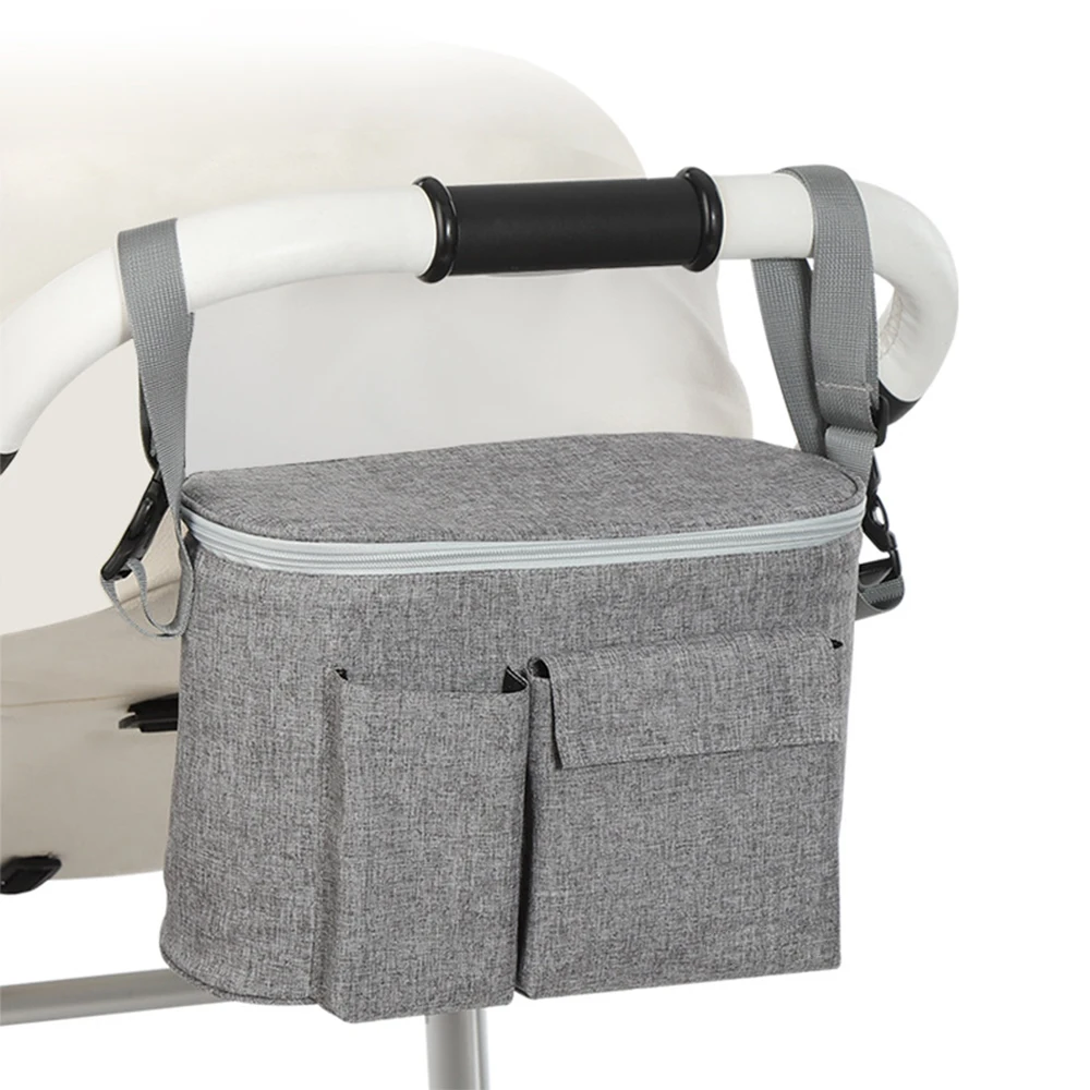 Сумка для детской коляски органайзер бутылочек и подгузников портативная