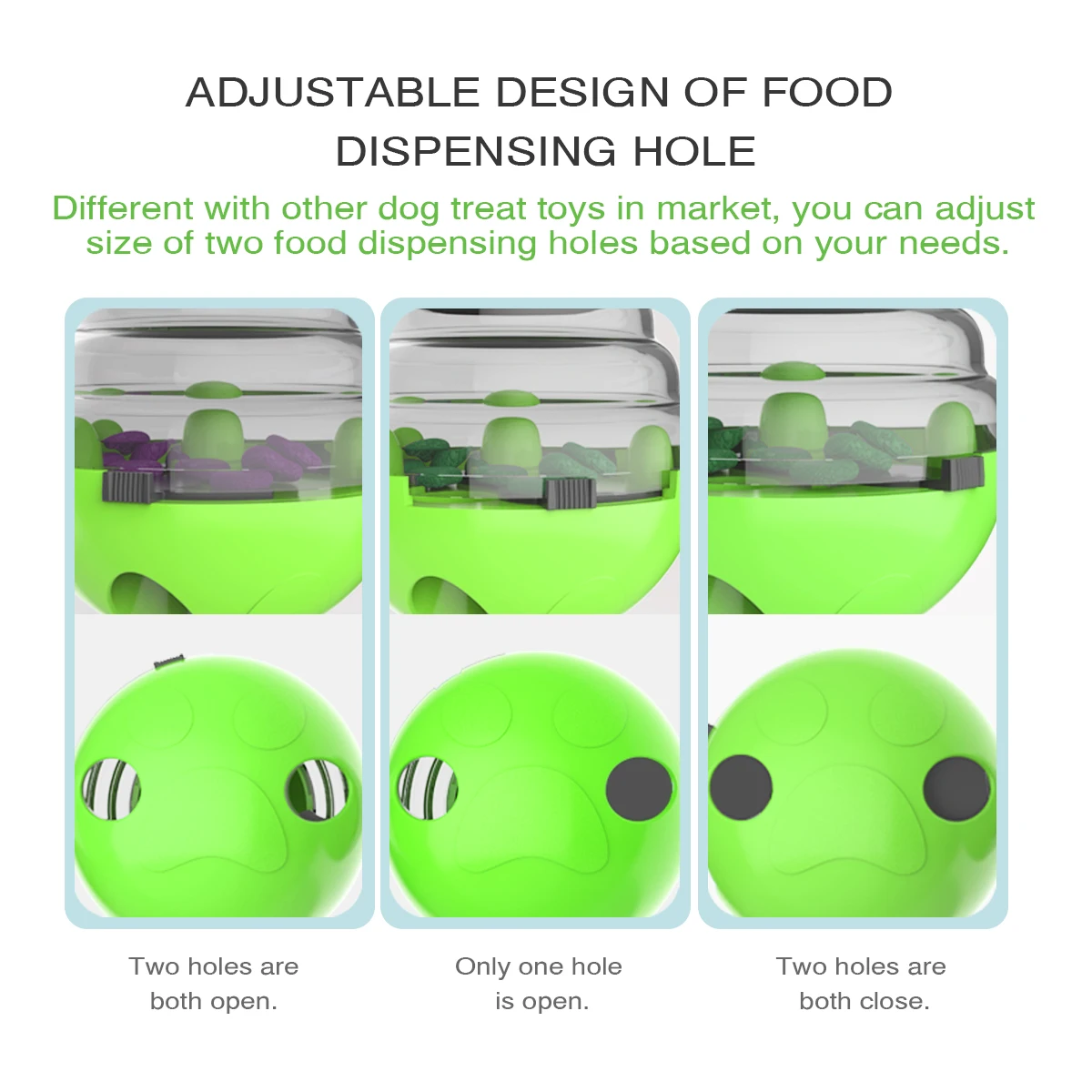 

Dog Toys Tumbler Cats and Dogs Pets Leaking Food Swing Puzzle Interactive Toys Swing Ball Slow Food Ball Pet Toy
