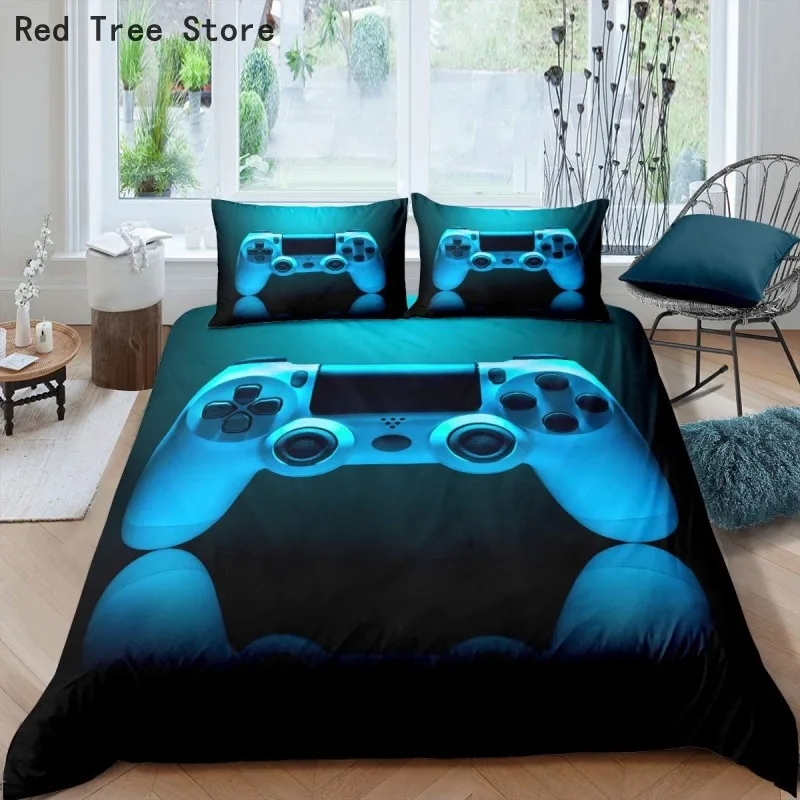 Комплект постельного белья с принтом для детей мальчиков и взрослых мультяшными