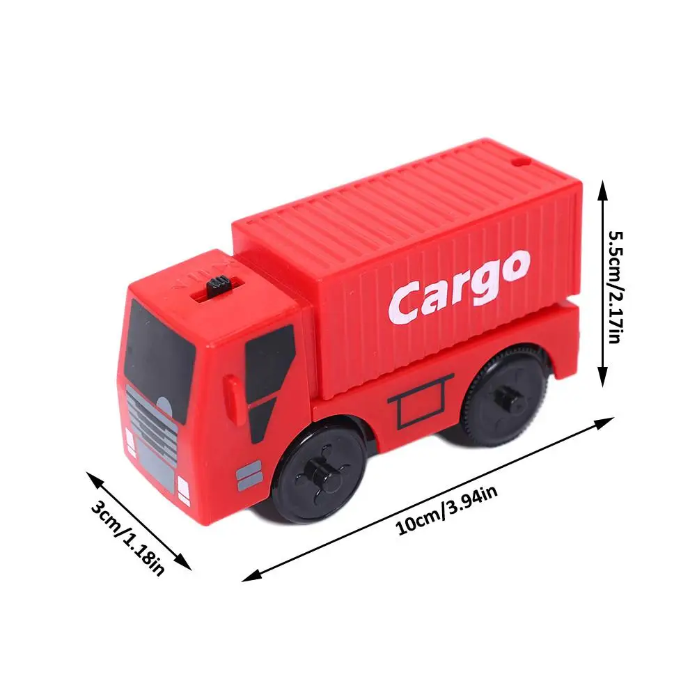 Деревянный Паровозик игрушка Батарея двигателем детское платье в сборку ж/д