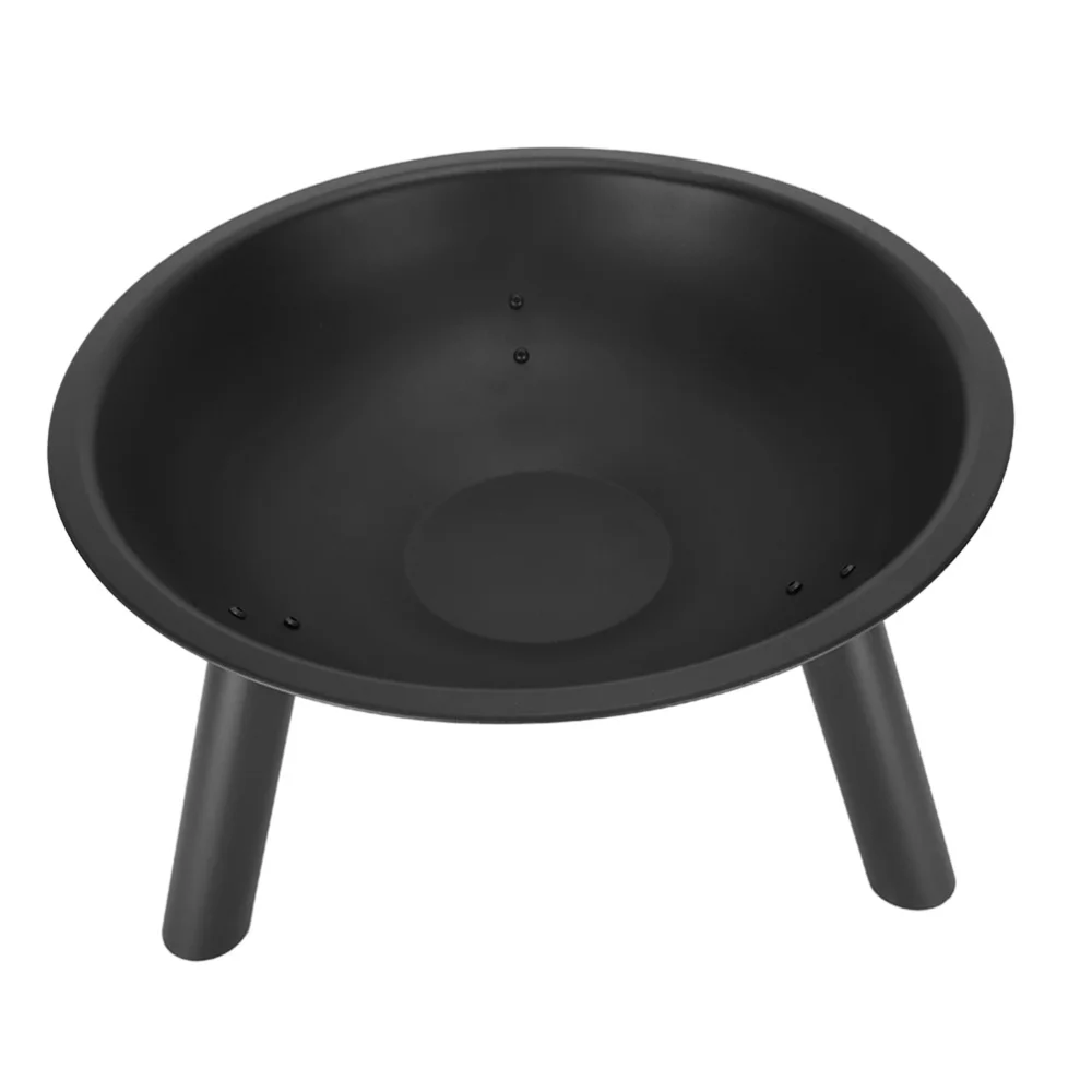 

22 Inch Iron Fire Pit Bowl Iron Brazier Wood Burning Fire Pit Decoration for Backyard