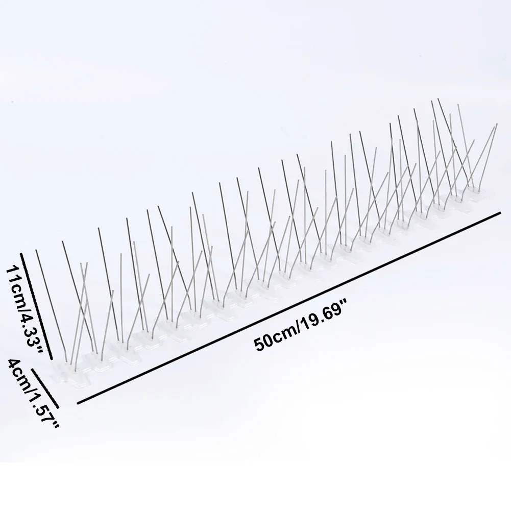 50 см Нержавеющая сталь анти восхождение птица репеллент комплект садовый