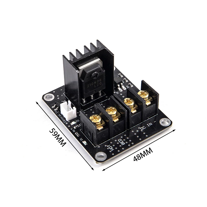 

1set 3D Printer Hot Bed Power Expansion Board Heating Controller Mosfet High Current Heated bed power module