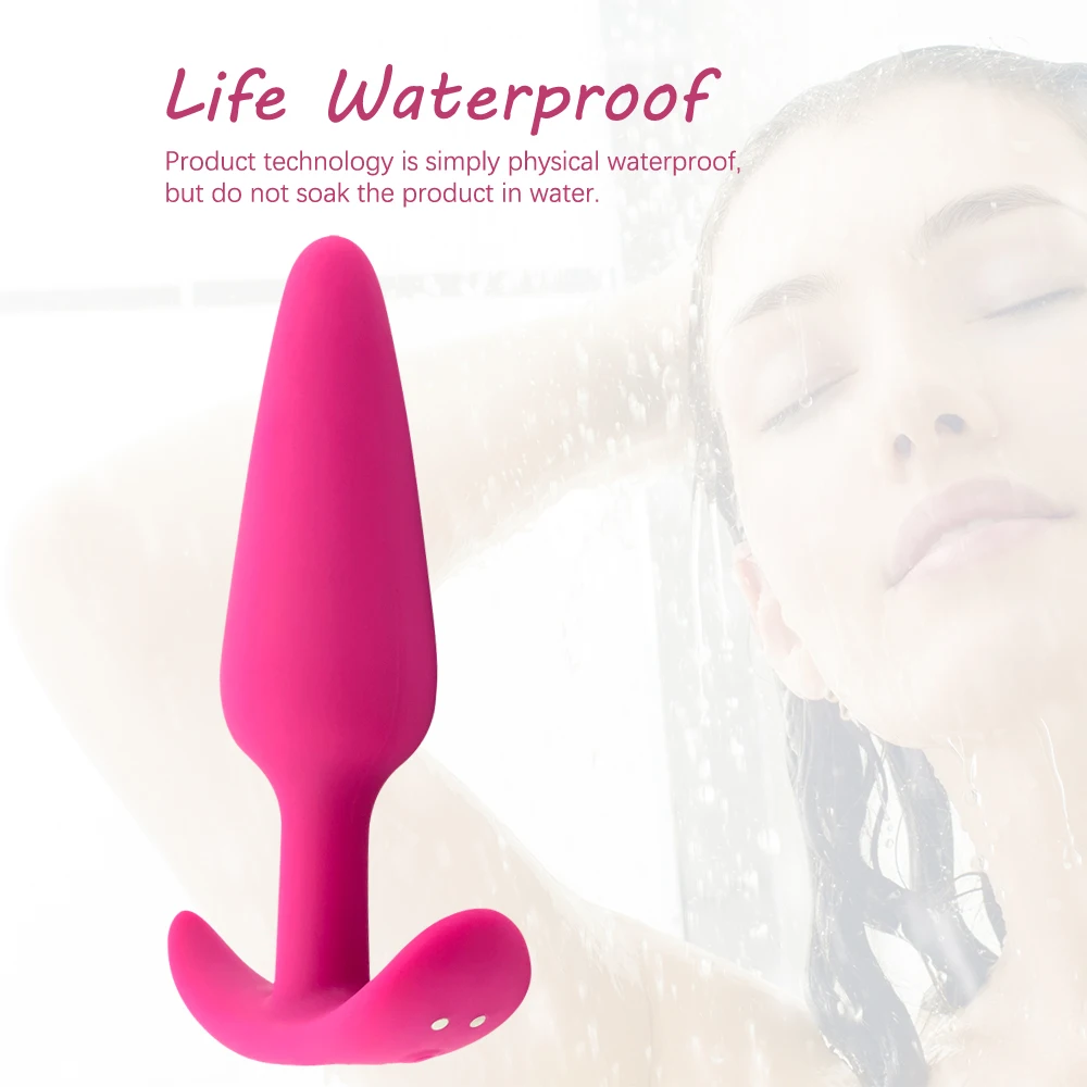 Вибратор с управлением музыкой Анальная пробка массаж простаты интимные игрушки