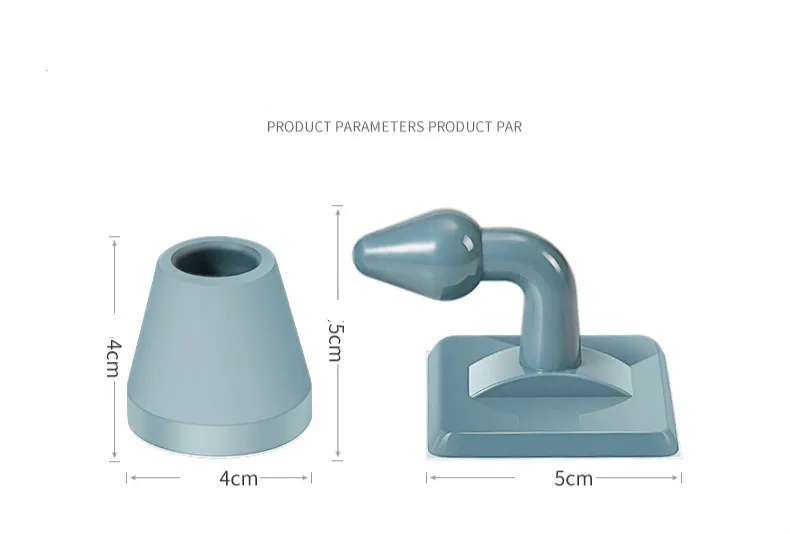Familysky присоска дверной замок дверь задняя и настенная немой анти-столкновения анти-шок Пряжка безгвоздь дверной стоп безопасно ручка замок