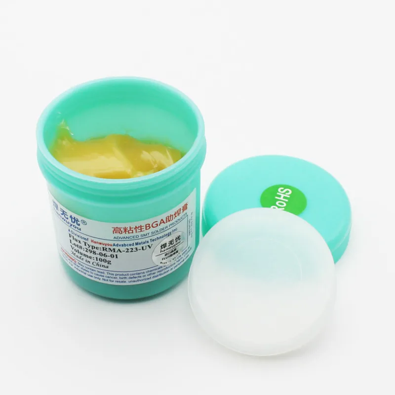 1 шт. пайка без опасений флюс 100 г для пайки стандартная версия SMD Ремонт паяльная