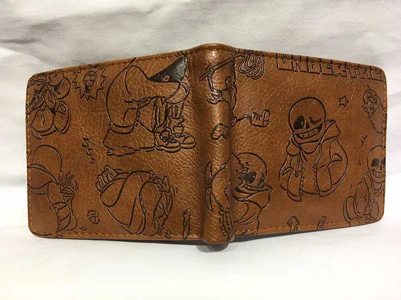 Новый Кошелек из аниме комиксов undertail кошелек качественной кожи со слотом для