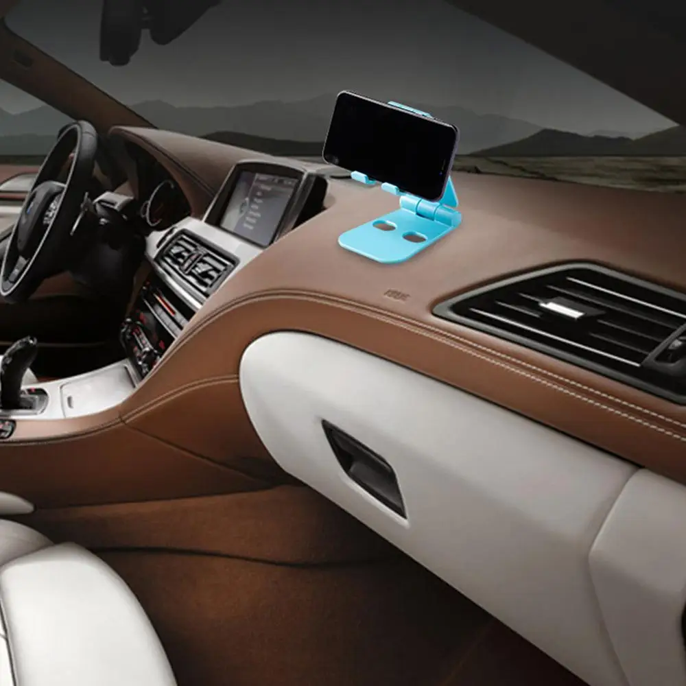 

ABS Phone Desk Stand Adjustable Foldable Phone Holder for Desk Portable Stand for Smartphones/Tablets