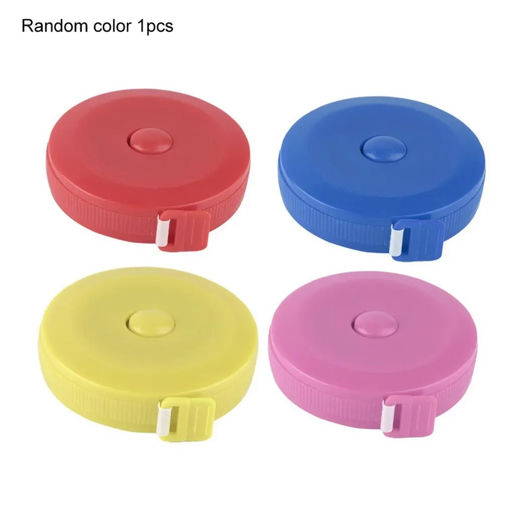 Compact Size Random Color New Retractable Ruler Tape Measure 45 cun/1.5M for Measures Sewing Cloth Dieting Tailor | Инструменты