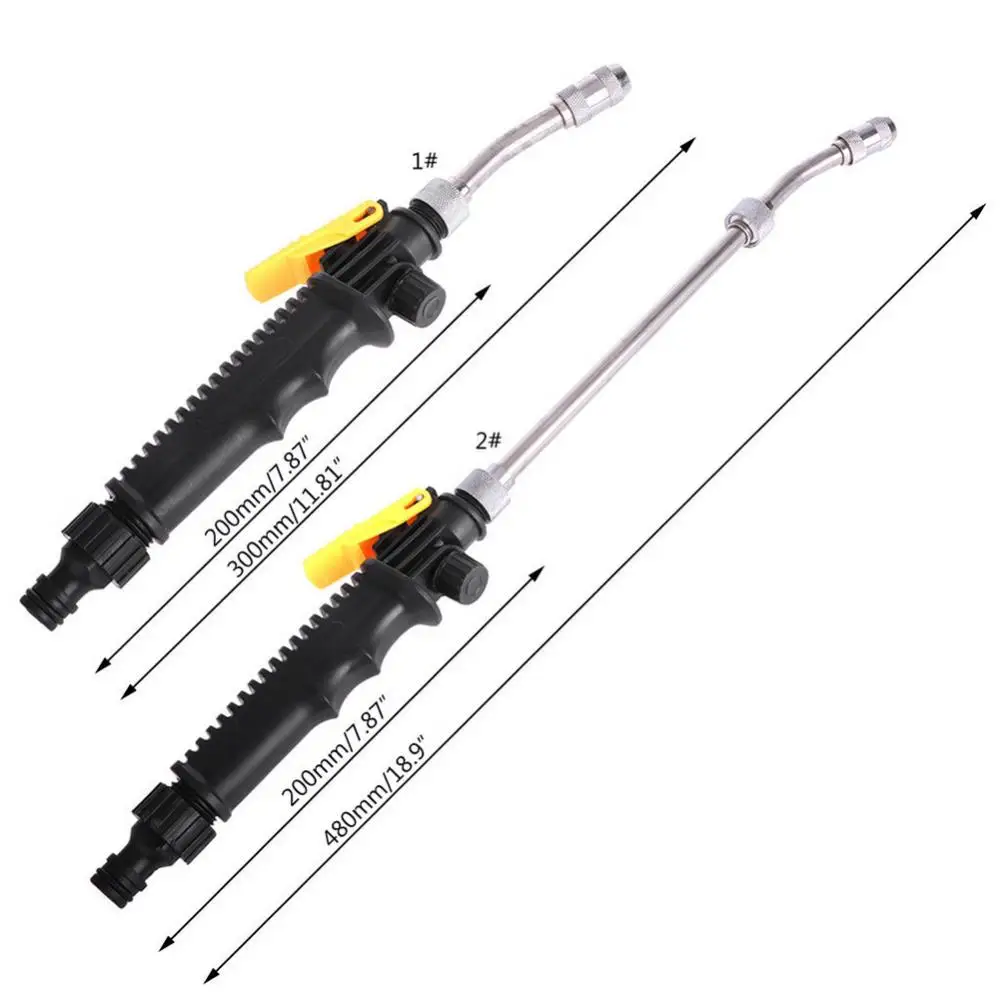 

30/48CM High Pressure Power Washer Water guns Spray Nozzle Car Wash Garden Irrigation Cleaning Tool Rust and Corrosion Resistant