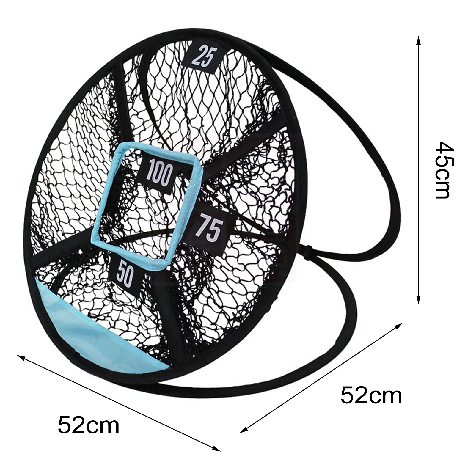 

Golfer Indoor Outdoor Chipping Pitching Cage Mat Practice Net Golf Training Aid Outdoor Sports Accessories