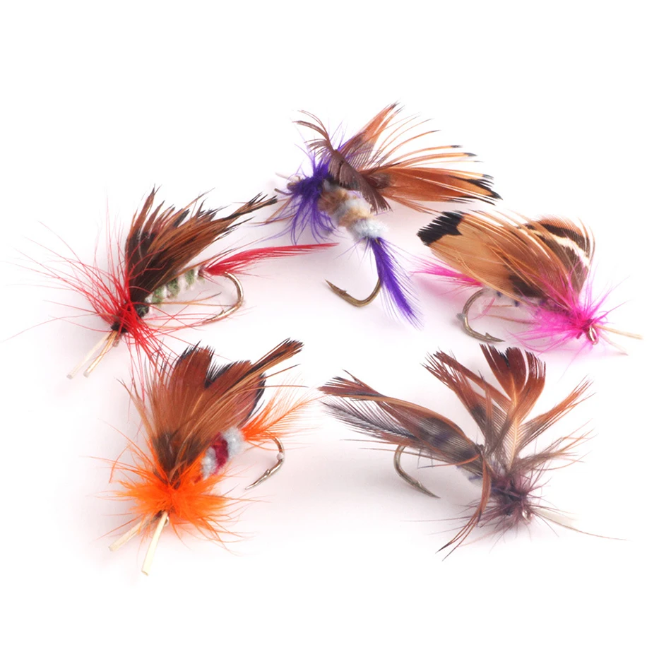 

Fly Fishing Lure 30pcs Dry/Wet Flies Lure Nymph Box Set Fly Fishing Flies Trout Bionic Flies For Fishing Accessories