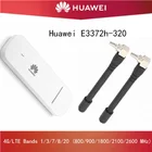 2020 Новый разблокированный Huawei E3372h-320 4 аппарат не привязан к оператору сотовой связи 150 Мбитс USB ключ USB палочка 4G модем с антенны поддержка 4G диапазоны 137820