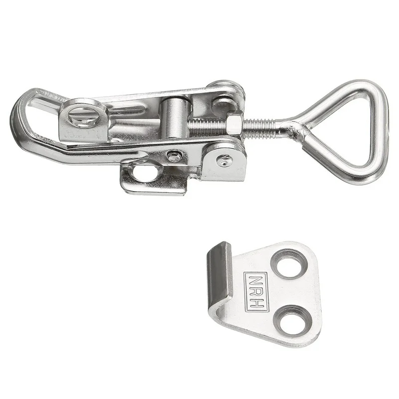 SUS 304 stainless steel adjustable locking Spring Loaded Toggle Case Box Chest Trunk Latch Catches Hasp Durable Stainless Steel |