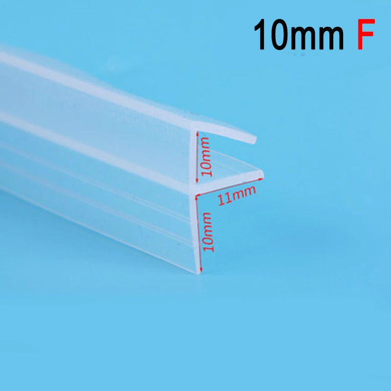 Высокая F/U/H форма стеклянная дверная Лента Уплотнительная силиконовая резиновая