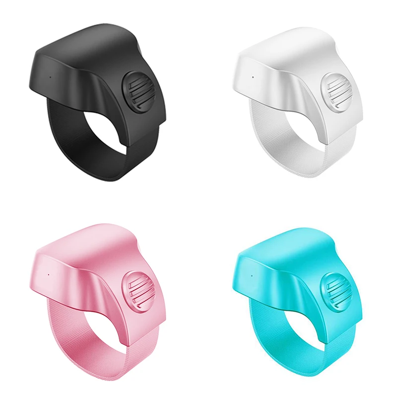 mini bluetooth v5 1 self timer remote control button wireless controller smart finger ring wearable devices for phones free global shipping