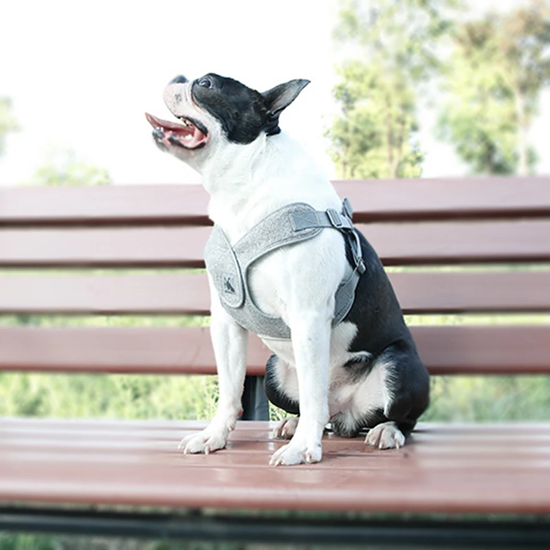 Взрывозащищенный сбруя для собак поводки костюм Светоотражающие Регулируемые