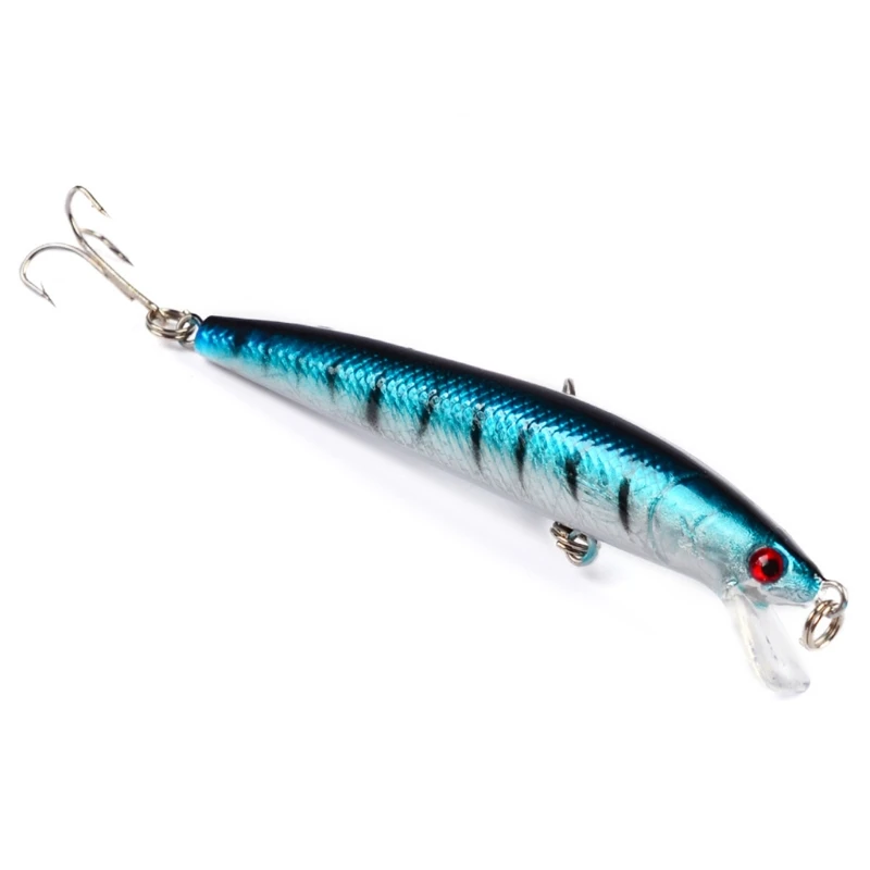 

10Pcs/Pack 9.5cm 8.5g Hard Aritificial Wobblers Minnow Fishing Bait Lure Floating Bait Fish Tackle