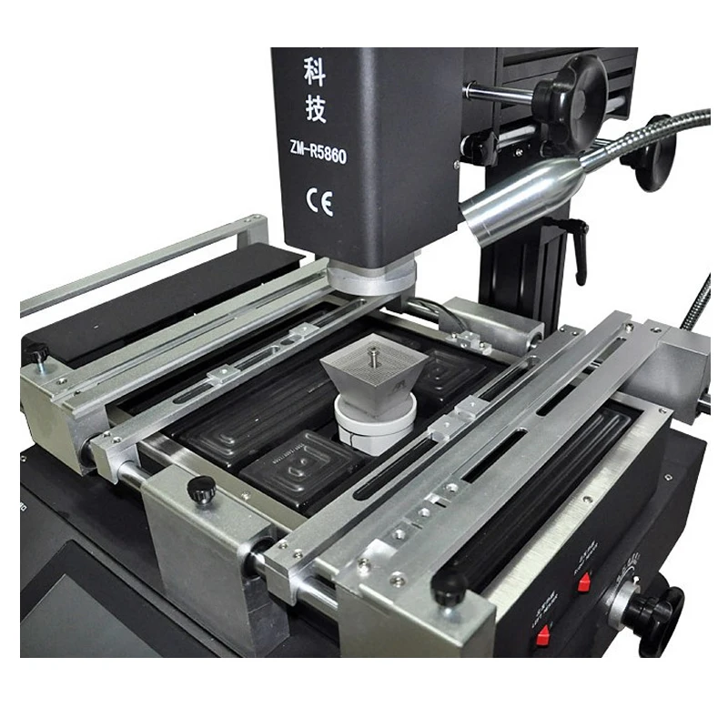 ZhuoMao ZM R5860C три температурных зоны инфракрасный и горячий воздух BGA паяльная