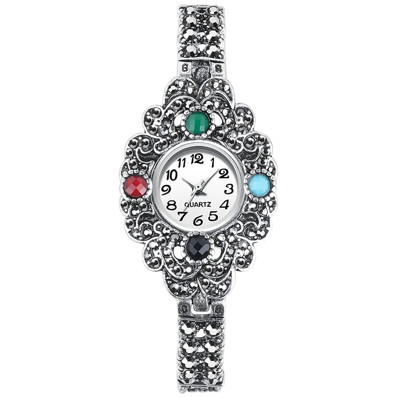 Женские часы люксовый бренд модный серебряный браслет для женщин модные женские