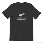 Новая Зеландия папоротник AB футболка для любителей регби парная Готическая Летняя мужская одежда футболка большого размера одежда Бестселлер